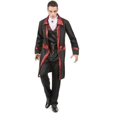 Magic and Horror Vampir Kostüm - Schwarz/Burgunder - Kostümtyp Magic and Horror Vampir Kostüm - Schwarz/Burgunder - Kostümtyp
