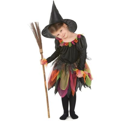 Magic and Horror Children's Halloween Witch Costume - Black L 10-12 years Magic and Horror Children's Halloween Witch Costume - Black L 10-12 years