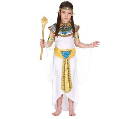 Antiquity Ägyptisches Mädchenkostüm - Weiß-Gelb-Gold, Größe 10-12 Jahre Antiquity Ägyptisches Mädchenkostüm - Weiß-Gelb-Gold, Größe 10-12 Jahre