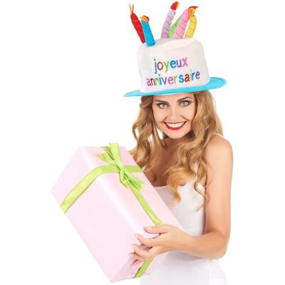 JADEO Adult Happy Birthday Hat - Birthday Hat JADEO Adult Happy Birthday Hat - Birthday Hat