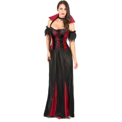 Magic and Horror Vampire Costume - Female Red/Black - Costume Magic and Horror Vampire Costume - Female Red/Black - Costume