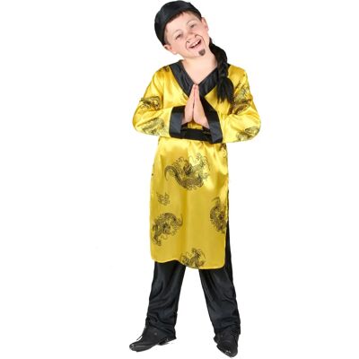 Länder der Welt Chinesisches Jungenkostüm - M 7-9 Jahre Länder der Welt Chinesisches Jungenkostüm - M 7-9 Jahre