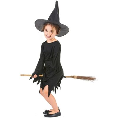 Magic and Horror Black Witch Girl Halloween Costume - Halloween Costume Magic and Horror Black Witch Girl Halloween Costume - Halloween Costume