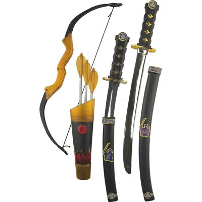 JADEO Child Ninja Kit - Size-One Size Toy Set JADEO Child Ninja Kit - Size-One Size Toy Set
