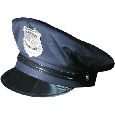 Lacey Wigs Casquette de police pour adultes - Casquette de police Lacey Wigs Casquette de police pour adultes - Casquette de police