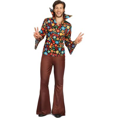 Déguisement hippie pour hommes - Costume adulte - Publicité Déguisement hippie pour hommes - Costume adulte - Publicité