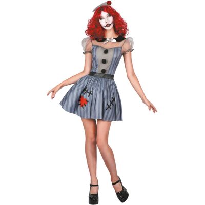 Magic and Horror Women’s Doll Costume - Halloween Gothic Dress Magic and Horror Women’s Doll Costume - Halloween Gothic Dress