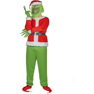 My Other Me Erwachsen Kostüm zrzędliiger grüner Monster M/L My Other Me Erwachsen Kostüm zrzędliiger grüner Monster M/L