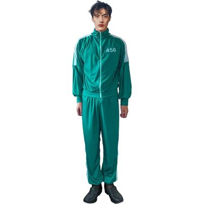 Costume de Participant à Jeu Personnalisable - Vert/Blanc L/XL - Publicité Costume de Participant à Jeu Personnalisable - Vert/Blanc L/XL - Publicité