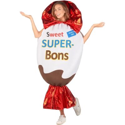 Déguisement Super Bonbon Humor - Costumes - Publicité Déguisement Super Bonbon Humor - Costumes - Publicité