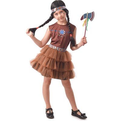 Lacey Wigs Indian Girl Costume - S 4-6Y - Carnival Lacey Wigs Indian Girl Costume - S 4-6Y - Carnival