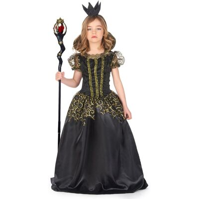 Lacey Wigs Evil black queen girl costume XS - Costumes Lacey Wigs Evil black queen girl costume XS - Costumes
