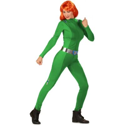 Déguisement d'espion Shock vert de Rubies - XS (32/34) - Déguisement - Publicité Déguisement d'espion Shock vert de Rubies - XS (32/34) - Déguisement - Publicité
