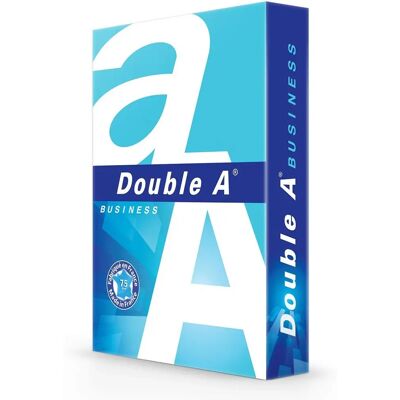 Papier de bureau Double A A4 - 75 g/m² - 500 feuilles - Publicité Papier de bureau Double A A4 - 75 g/m² - 500 feuilles - Publicité