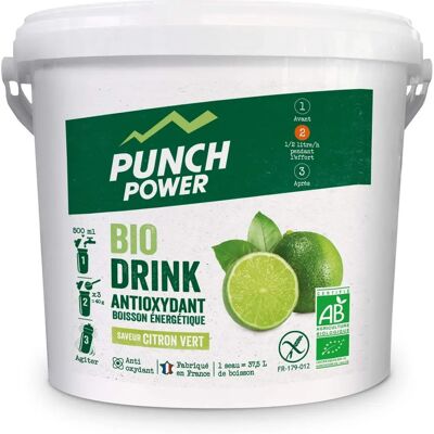 Boisson énergétique antioxydante Citron-Limette - Punch Power - Publicité Boisson énergétique antioxydante Citron-Limette - Punch Power - Publicité