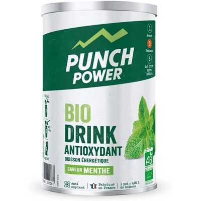 Punch Power Boisson Énergétique Menthe - Antioxydant - 500g - Publicité Punch Power Boisson Énergétique Menthe - Antioxydant - 500g - Publicité