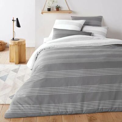 Drap-housse en coton Horizon LA REDOUTE INTERIEURS Drap-housse en coton Horizon LA REDOUTE INTERIEURS