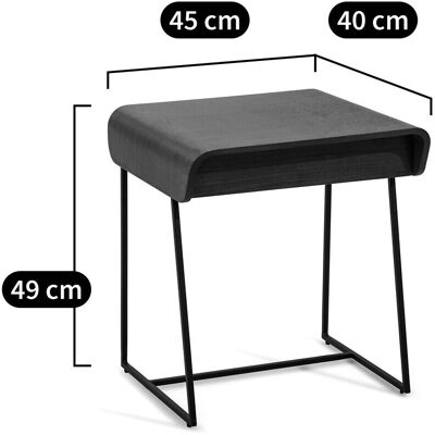 Am.pm Comodino Bardi - Noce - Design Moderno Am.pm Comodino Bardi - Noce - Design Moderno