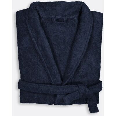 LA REDOUTE INTERIEURS - Haxel - Azul - Bata de baño LA REDOUTE INTERIEURS - Haxel - Azul - Bata de baño