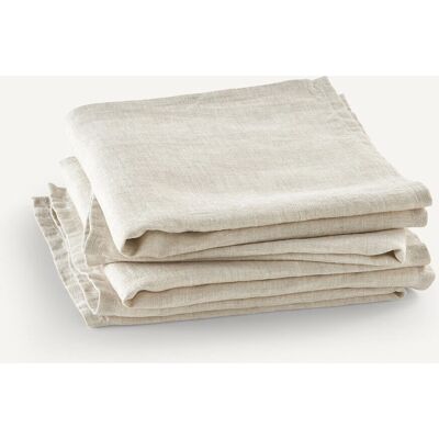 AM.PM Linette Servilletas de Lino 4 Unidades - Servilletas AM.PM Linette Servilletas de Lino 4 Unidades - Servilletas