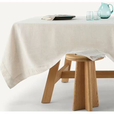 AM.PM - Linette - Beige - 180x180 cm - Tablecloth AM.PM - Linette - Beige - 180x180 cm - Tablecloth