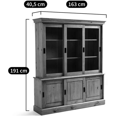 LA REDOUTE INTERIEURS Estilo Auténtico Aparador Beige - Aparador LA REDOUTE INTERIEURS Estilo Auténtico Aparador Beige - Aparador