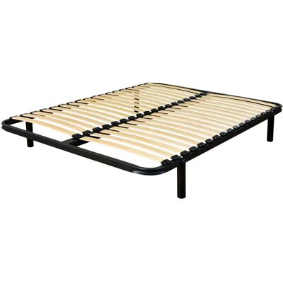 La Redoute Intérieurs - 18 Lamas - Negro - Base de lamas La Redoute Intérieurs - 18 Lamas - Negro - Base de lamas