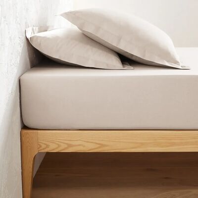 La Redoute Interiors Scenario Sábana ajustable Beige - Sábana ajustable La Redoute Interiors Scenario Sábana ajustable Beige - Sábana ajustable