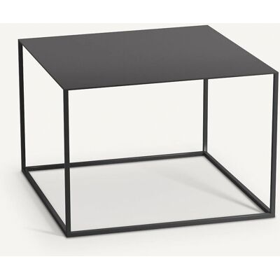 Am.pm Tavolino Romy - Elegante, Nero, 50x50x35 cm Am.pm Tavolino Romy - Elegante, Nero, 50x50x35 cm