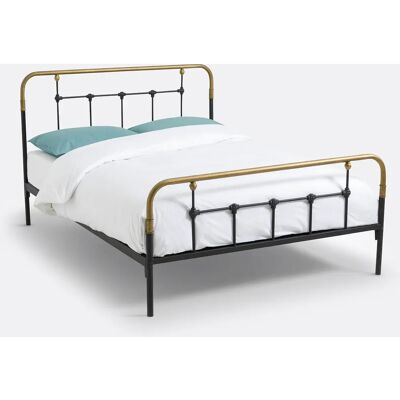 LA REDOUTE INTERIEURS - Asper - Metal - Negro - Bed LA REDOUTE INTERIEURS - Asper - Metal - Negro - Bed