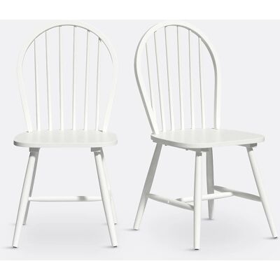 LA REDOUTE INTERIEURS Σετ 2 καρέκλες Windsor - Στυλ εξοχής LA REDOUTE INTERIEURS Σετ 2 καρέκλες Windsor - Στυλ εξοχής