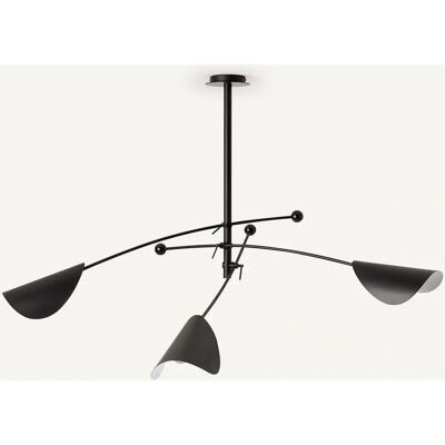 Am.pm Lampadario Regolabile Funambule - Ombre a Forma di Foglia Am.pm Lampadario Regolabile Funambule - Ombre a Forma di Foglia