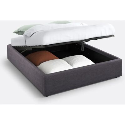 LA REDOUTE INTERIEURS - Papilla - Grigio - 160x200 cm - Beds LA REDOUTE INTERIEURS - Papilla - Grigio - 160x200 cm - Beds