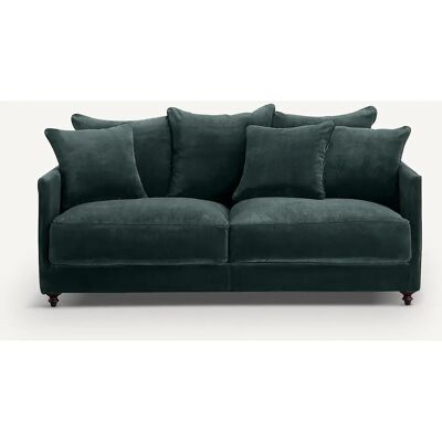 AM.PM - Lazare - Velluto verde - 3-Sitzer - Sofa bed AM.PM - Lazare - Velluto verde - 3-Sitzer - Sofa bed