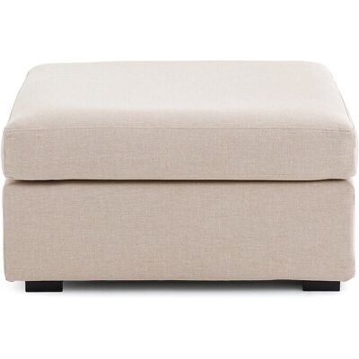 LA REDOUTE INTERIEURS Robin Beige — Puf desenfundable LA REDOUTE INTERIEURS Robin Beige — Puf desenfundable