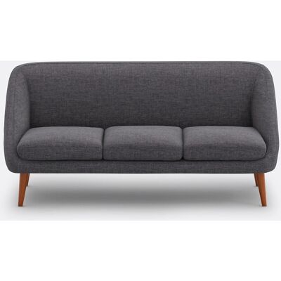 LA REDOUTE INTERIEURS Sofá Séméon - 2/3 Plazas, Tela Texturizada, Gris LA REDOUTE INTERIEURS Sofá Séméon - 2/3 Plazas, Tela Texturizada, Gris