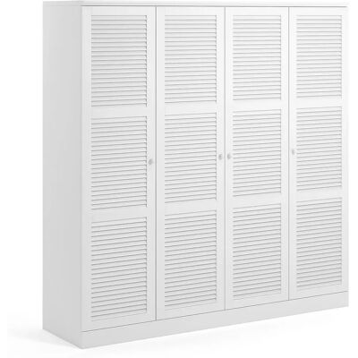 So'home Armario Blanco de 4 puertas - Wardrobe So'home Armario Blanco de 4 puertas - Wardrobe