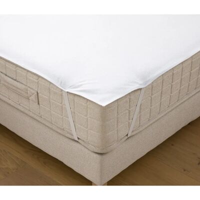 La Redoute Intérieurs Protector de Colchón de Algodón - 30cm - Blanco La Redoute Intérieurs Protector de Colchón de Algodón - 30cm - Blanco