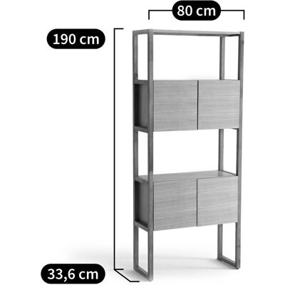 Estantería biblioteca Compo - Estilo escandinavo Estantería biblioteca Compo - Estilo escandinavo