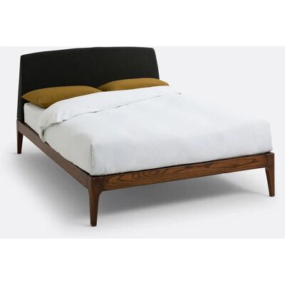 LA REDOUTE INTERIEURS - Κρεβάτι AGURA - 140/160x190/200cm - Γκρίζο LA REDOUTE INTERIEURS - Κρεβάτι AGURA - 140/160x190/200cm - Γκρίζο
