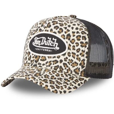 Von Dutch Leopard Cap - Unisex - Verstellbar - Hut Von Dutch Leopard Cap - Unisex - Verstellbar - Hut