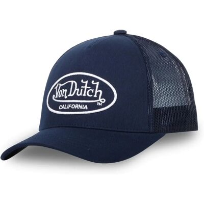 Von Dutch Modèle - Casquette de Baseball - Bleu - Taille unique - Publicité Von Dutch Modèle - Casquette de Baseball - Bleu - Taille unique - Publicité