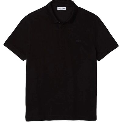 Lacoste Paris Polo Shirt Regular Fit Stretch Cotton Piqué (PH5522) - svart Lacoste Paris Polo Shirt Regular Fit Stretch Cotton Piqué (PH5522) - svart