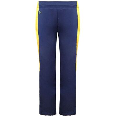 Lacoste Kinder Unisex Stretch Taille Logo Marineblauw Kids Joggingbroek - Maat 6 jaar Lacoste Kinder Unisex Stretch Taille Logo Marineblauw Kids Joggingbroek - Maat 6 jaar