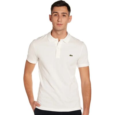 Lacoste Slim Fit Polo Shirt (PH4012) - weiß 001 Lacoste Slim Fit Polo Shirt (PH4012) - weiß 001