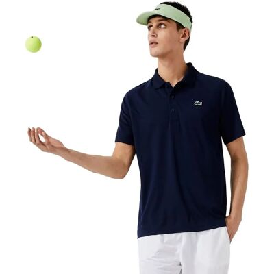 Lacoste Small Marine Blue Performance Poloshirt - Sports Lacoste Small Marine Blue Performance Poloshirt - Sports