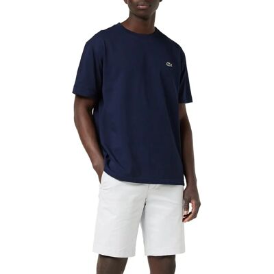 Lacoste TH7618_166 T-shirt de tennis marine à manches courtes - T-Shirt - Publicité Lacoste TH7618_166 T-shirt de tennis marine à manches courtes - T-Shirt - Publicité