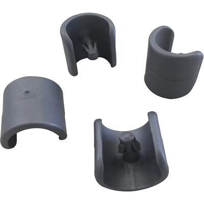 Lafuma Marchio Set di 4 Piedi per Sedie/Letti Solari - 20/22mm Antracite Lafuma Marchio Set di 4 Piedi per Sedie/Letti Solari - 20/22mm Antracite