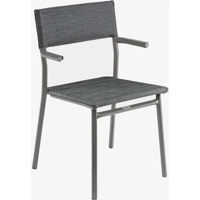 Lafuma Mobilier - LFM5067 - Obsidian - Titanium - Chair Lafuma Mobilier - LFM5067 - Obsidian - Titanium - Chair