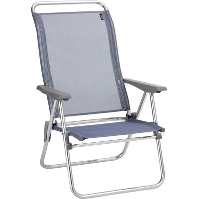 Lafuma Mobilier - Alu Low Batyline Iso - Blauw - Campingstoel Lafuma Mobilier - Alu Low Batyline Iso - Blauw - Campingstoel